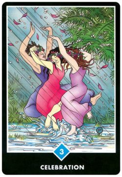 3 of Cups Celebration