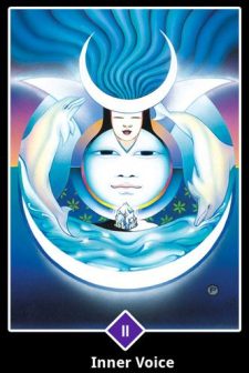 Inner Voice, The High Priestess, Osho Tarot